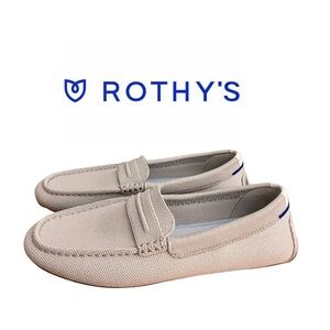 Rothy's Women’s Driver Gray 9.5 EUC worn once inside